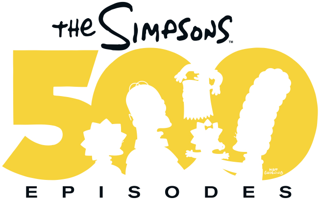 Simpsons500th logo r10f