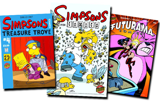 Simpsons Comics #154 Out Now!