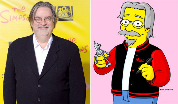 Matt groening the simpsons 500th episode ucla donation