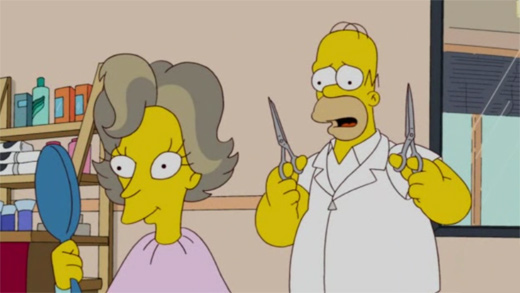 Ratings: Homer Scissorhands