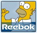 Homer Sells Out For Reebok
