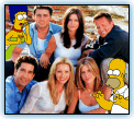 Simpsons / Friends Crossover