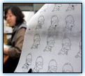Simpsons Rides On Seoul Train