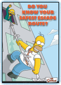 Simpsons Increase Safety Awareness