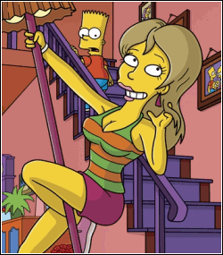 Promo Card: Marge And Homer Turn A Couple Play