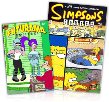 Simpsons Comics #128 In Store Now