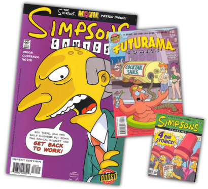This Month From Bongo Comics