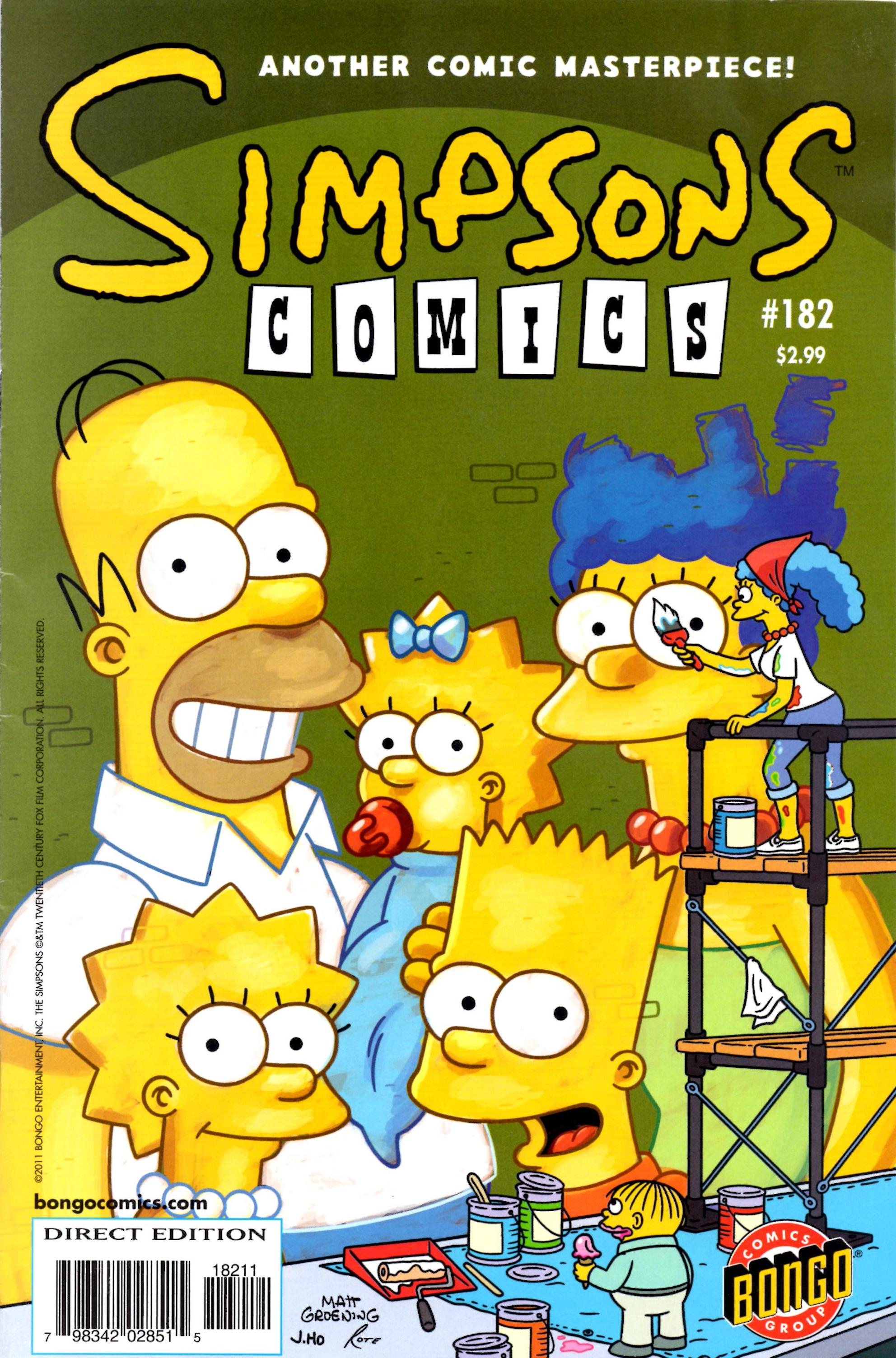 Simpsons comics 182