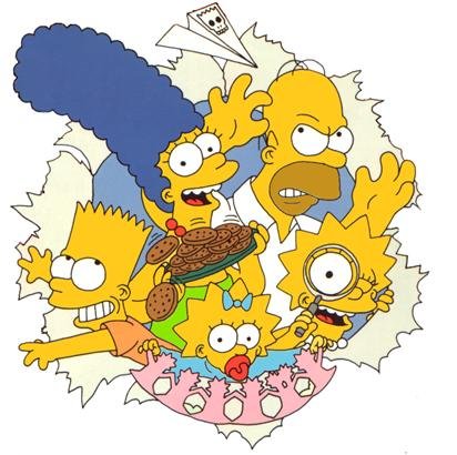 The simpsons family